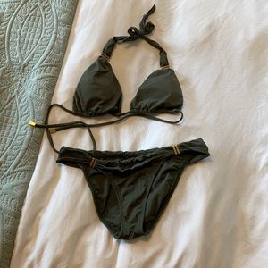 Vix Olive Green Bikini